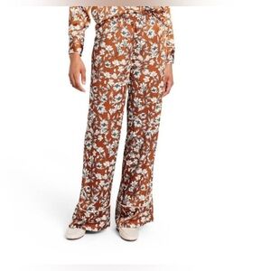 NWT La Ligne for Target Floral Wide Leg Trousers